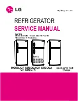 LG GR-S352G Service Manual предпросмотр