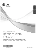 Предварительный просмотр 1 страницы LG GR-S502GSRA Owner'S Manual