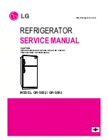 LG GR-S552 Service Manual предпросмотр