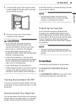 Предварительный просмотр 29 страницы LG GR-X31FMQHL Owner'S Manual