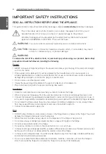 Preview for 4 page of LG GR-Y31FWAHL Manual