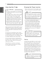 Preview for 10 page of LG GR-Y31FWAHL Manual