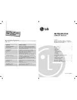 Предварительный просмотр 1 страницы LG GR051SW Owner'S Manual