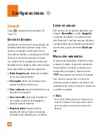 Preview for 97 page of LG GR500 Red (Spanish) Guía Del Usuario