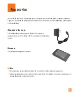 Preview for 116 page of LG GR500 Red (Spanish) Guía Del Usuario