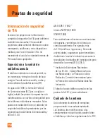 Preview for 121 page of LG GR500 Red (Spanish) Guía Del Usuario