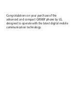 Preview for 4 page of LG GR500f User Manual