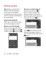 Preview for 36 page of LG GR500f User Manual