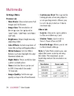 Preview for 76 page of LG GR500f User Manual