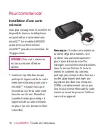 Preview for 14 page of LG GR500FD (French) Manual De L'Utilisateur