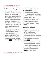 Preview for 18 page of LG GR500FD (French) Manual De L'Utilisateur