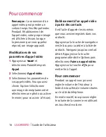 Preview for 20 page of LG GR500FD (French) Manual De L'Utilisateur