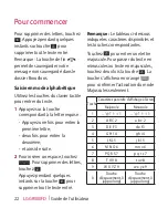 Preview for 26 page of LG GR500FD (French) Manual De L'Utilisateur