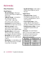 Preview for 68 page of LG GR500FD (French) Manual De L'Utilisateur