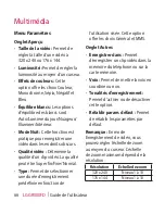 Preview for 70 page of LG GR500FD (French) Manual De L'Utilisateur