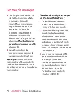 Preview for 76 page of LG GR500FD (French) Manual De L'Utilisateur