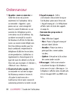 Preview for 84 page of LG GR500FD (French) Manual De L'Utilisateur