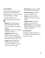 Preview for 89 page of LG GR500FD (French) Manual De L'Utilisateur