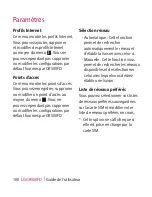 Preview for 104 page of LG GR500FD (French) Manual De L'Utilisateur