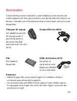 Preview for 111 page of LG GR500FD (French) Manual De L'Utilisateur