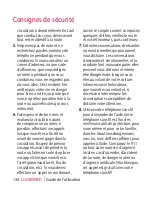 Preview for 138 page of LG GR500FD (French) Manual De L'Utilisateur