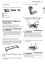 Предварительный просмотр 13 страницы LG GRD-274PNC Owner'S Manual