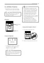 Предварительный просмотр 25 страницы LG GRJ-264PM Owner'S Manual