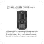 Preview for 25 page of LG GS155a User Manual