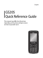 Предварительный просмотр 61 страницы LG GS205 Quick Reference Manual