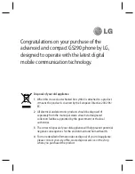 Preview for 147 page of LG GS290 User Manual