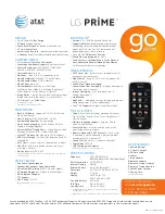 Preview for 2 page of LG GS390GO Specifications