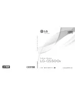 Preview for 1 page of LG GS500v User Manual