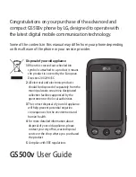 Preview for 91 page of LG GS500v User Manual