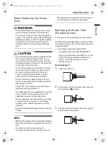 Предварительный просмотр 35 страницы LG GS65WPPK Owner'S Manual