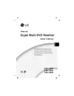 LG GSA-2164D User Manual preview