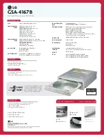 Preview for 2 page of LG GSA-4167B Specifications