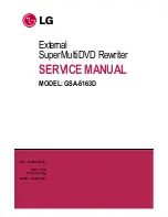 LG GSA-5120D Service Manual предпросмотр