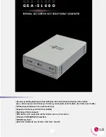Preview for 1 page of LG GSA-5160D Specifications