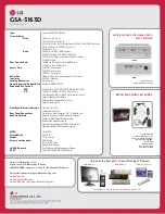 Preview for 2 page of LG GSA-5163D Specifications