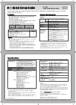 Preview for 3 page of LG GSA-E30N Quick Start Manual