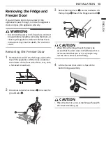 Предварительный просмотр 13 страницы LG GSBV70PZTE Owner'S Manual