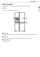 Предварительный просмотр 23 страницы LG GSLD50DSXM Owner'S Manual