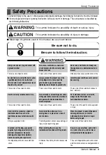 Preview for 3 page of LG GSNH126E0M0 Owner'S Manual