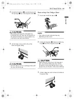 Предварительный просмотр 15 страницы LG GSXV90MCDE Owner'S Manual