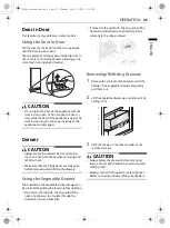 Предварительный просмотр 35 страницы LG GSXV90MCDE Owner'S Manual