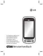 Preview for 3 page of LG GT350 User Manual