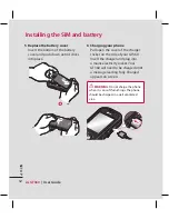 Preview for 14 page of LG GT360 User Manual