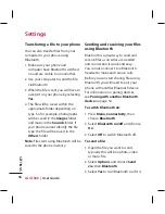 Preview for 58 page of LG GT360 User Manual