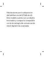 Preview for 72 page of LG GT360 User Manual