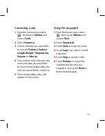 Preview for 77 page of LG GT500 User Manual